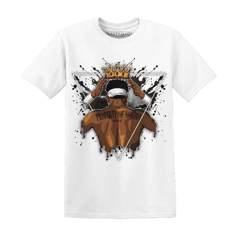 Breathable And Lightweight Unisex Wear Huge Discounts This Week NastyJamz White Thunder 4s T-Shirt Match  Property Of Nobody