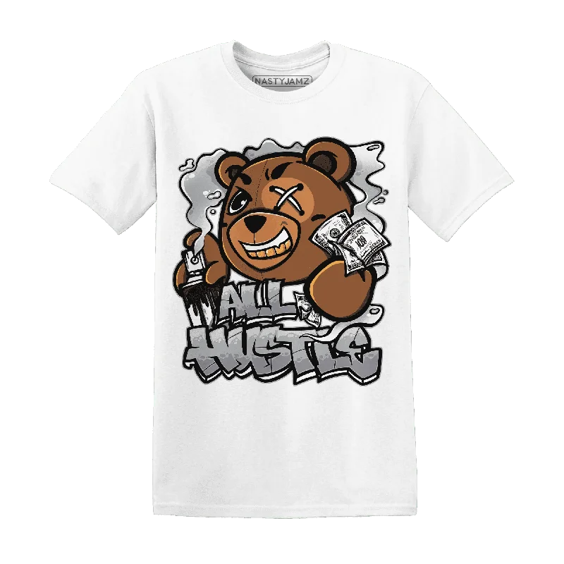 Classic Unisex Fashion Looks Chic And Edgy NastyJamz Wolf Grey 1s T-Shirt Match  BER Hustle All Day