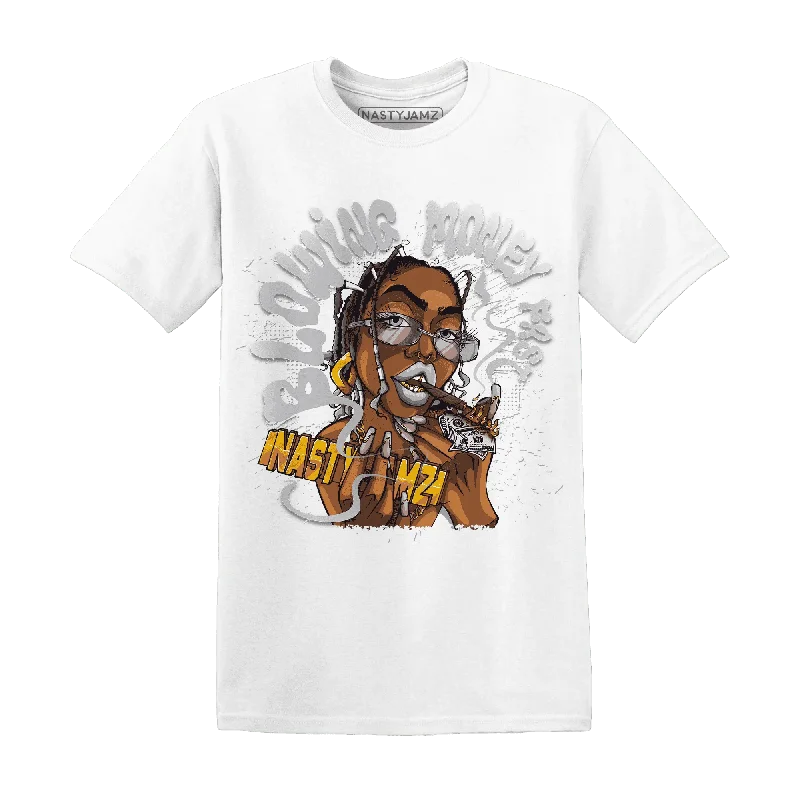 Comfortable Gender-Free Fashion Choices Style Redefined NastyJamz Wolf Grey 1s T-Shirt Match  Blowing Money Fast Girl