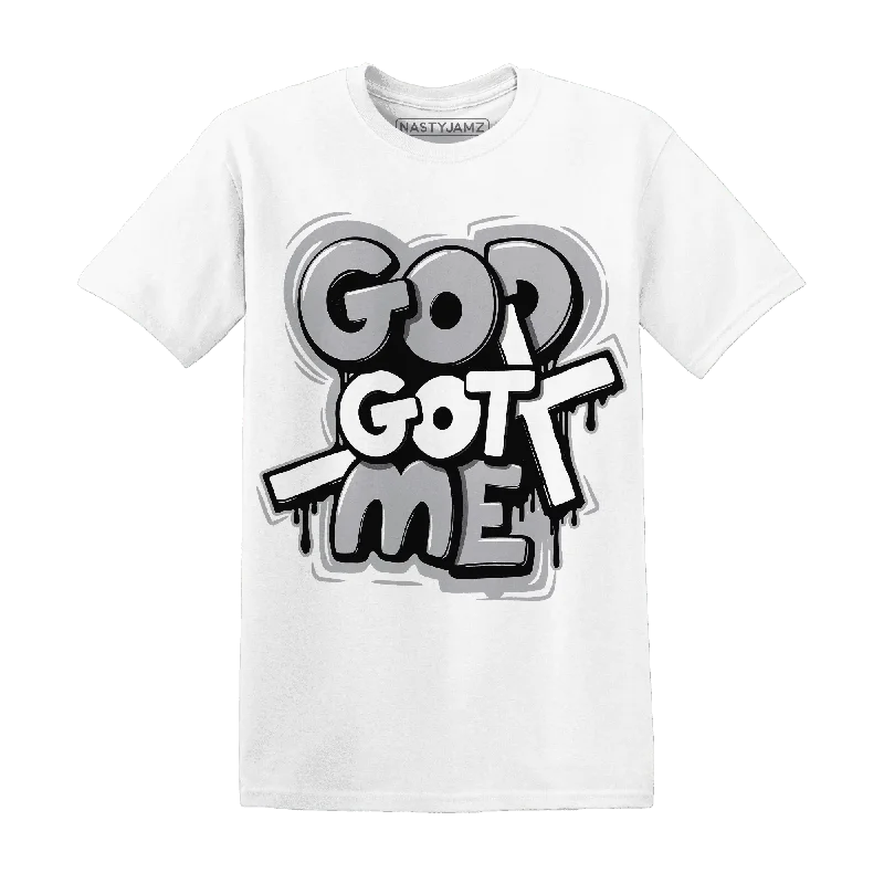 Urban-Inspired Unisex Fashion Trends Boutique Styles NastyJamz Wolf Grey 1s T-Shirt Match  God Got Me