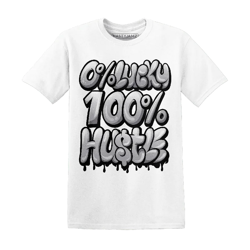 Gender-Neutral Fashion For Everyday Style Elevated Casual Discounts NastyJamz Wolf Grey 1s T-Shirt Match  Lucky Hustle